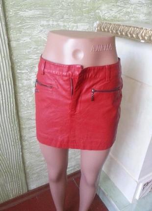 Спідничка коротенька з шкір.заступника.