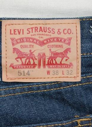 Джинсы levis 514 р.38/32 original indonesia10 фото