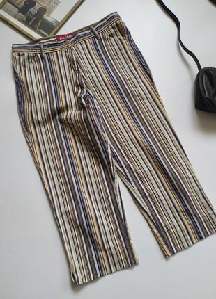 Натуральные укороченные брюки капри biaggini2 фото