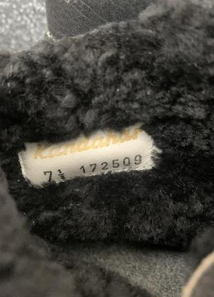 Ботинки женские зимние овчина цигейка. швейцария.6 фото