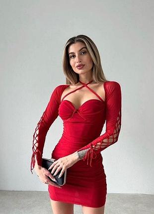 Роскішна червона сукня ❤💋