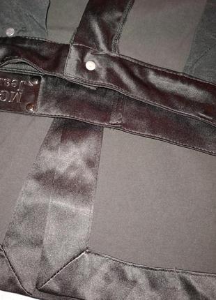 Magla. юбка с карманами миди в однотонный цвет9 фото