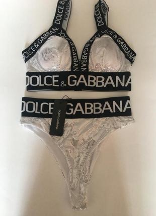 Купальник в стиле dg dolce gabbana