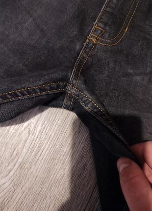 Мужские джинсы / next / чёрные джинсы / штаны / брюки / джинси / сірі джинси / штани /4 фото