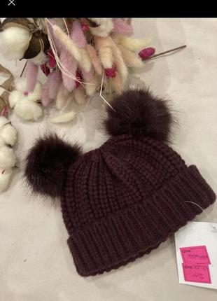 Шапка для дівчаток 3-12 місяця