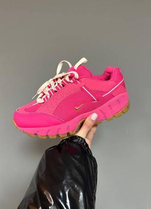 Кросівки nike x jacquemus pink1 фото