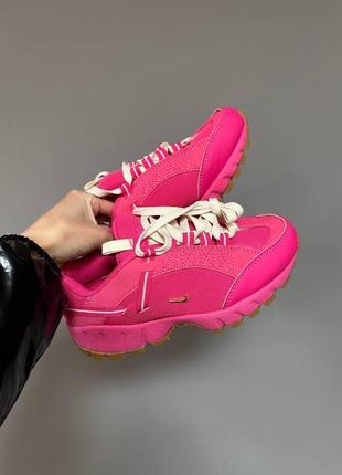 Кросівки nike x jacquemus pink8 фото