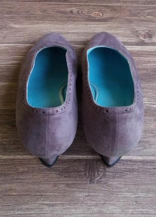 Туфли thierry rabotin. размер 38. замша. италия.