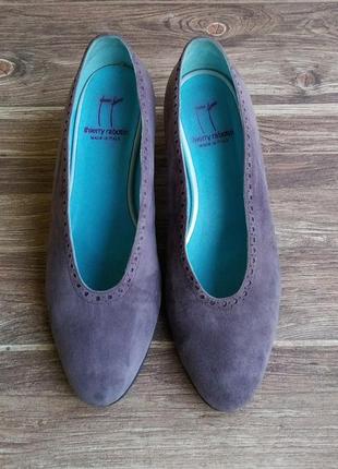 Туфли thierry rabotin. размер 38. замша. италия.