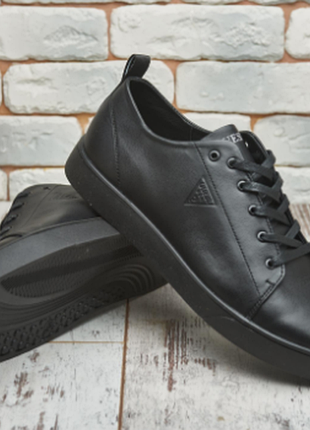 Шкіряні чоловічі кросівки кеди кожаные кроссовки кеды  натуральна шкіра високоякісна кріпка підошва