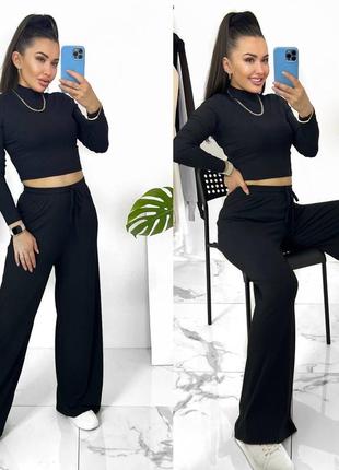 Костюм
модель: #377мелн
размер:s. m. l. 
ткань: мустанг ( рубчик )