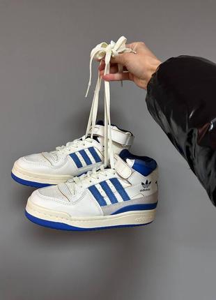 Женские кроссовки adidas forum ‘84 high blue premium качества 🔝🔥