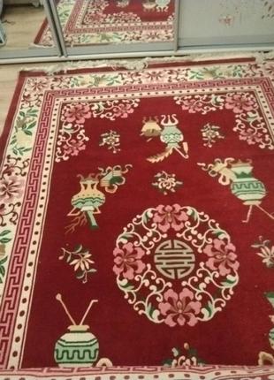 Ковёр персидский ручной работы , иран , 1980 год