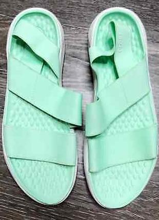 Sale!crocs literide stretch sandal сандалии крокс, оригинал.7 фото