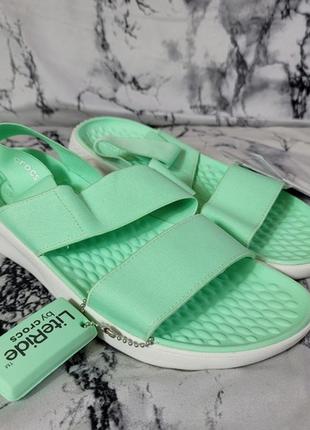 Sale!crocs literide stretch sandal сандалии крокс, оригинал.3 фото