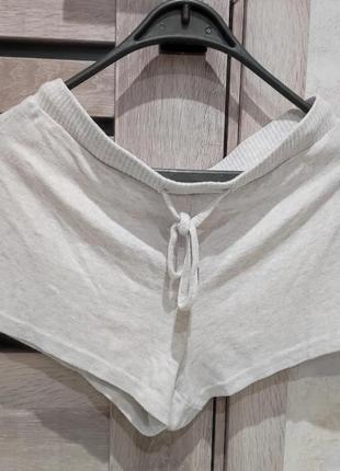 Шорты женские светло серые