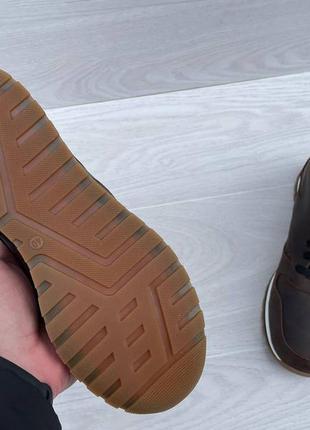 Мужские кожаные кроссовки reebok3 фото