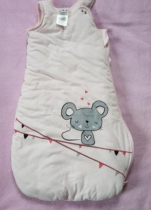 Спальний мішок для немовлят 68 см. impidimpi