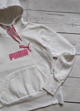 Белая кофта, худи, кофта от puma2 фото