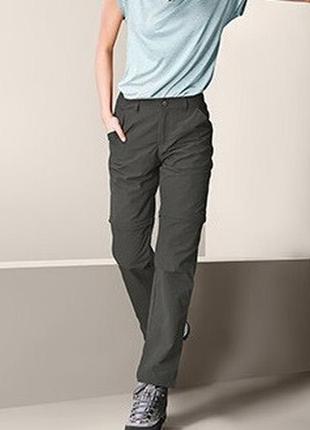 Функциональные треккинговые брюки dryactive plus от tchibo германия размеры 40, 44, 46 евро