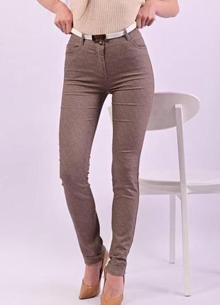 Стильные женские брюки  в комплекте с ремнем 26 28 рр