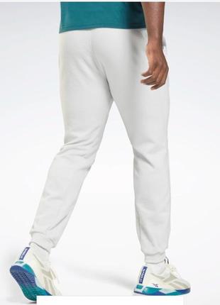 Спортивные  штаны  reebok workout ready fleece pants2 фото