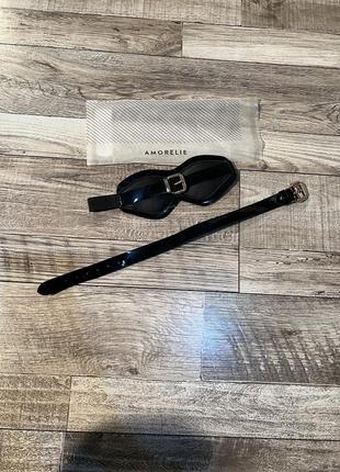 Набір пов’язка та чокер amorelie x marina mask