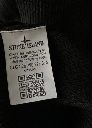 Светер stone island оригінальна якість чорний гарний m, l, xl, xxl4 фото