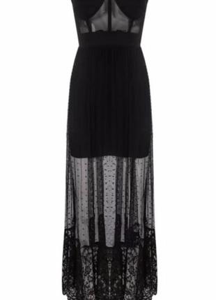 Стильна вечірня сукня міді bcbg max azria2 фото