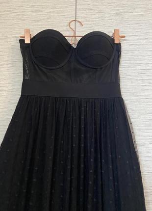 Стильна вечірня сукня міді bcbg max azria5 фото