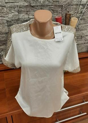 Блузка,блуза с пайетками, атласная кофта2 фото