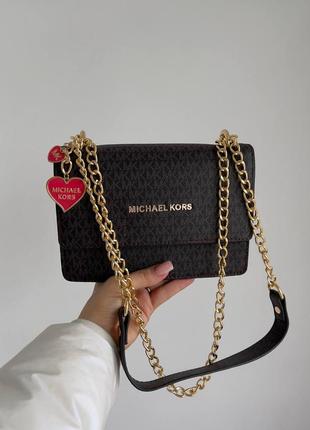 Брендова сумочка в чорному кольорі. стильний подарунок для дівчини до дня закоханих ❤️2 фото