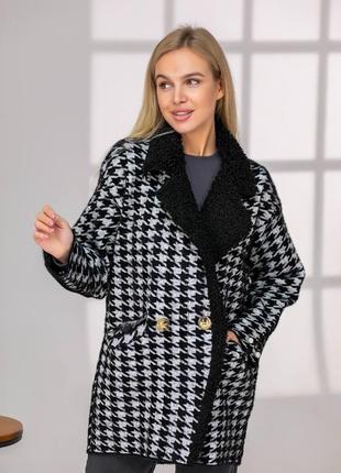 Напівпальто з альпаки lg-9029