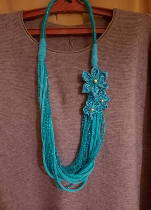 Украшение в стиле бохо handmade