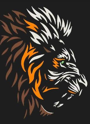 Картина по номерах ідея арт лев арт