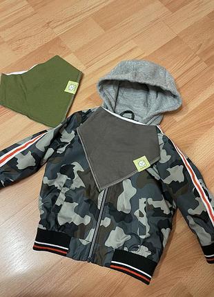 Ветровка в стиле милитари защитной расцветки3 фото