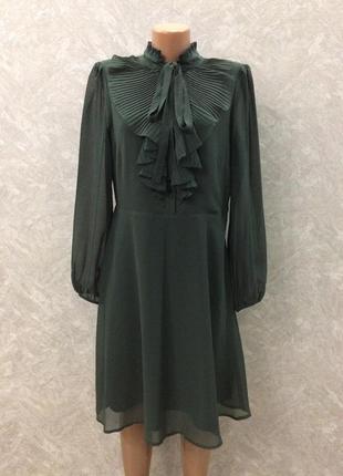 Платье с рюшами marks&spencer