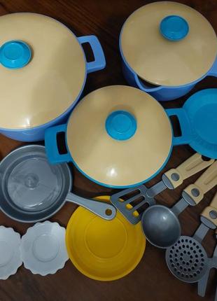 Игрушечная посуда набор посуды2 фото