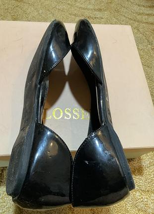 Туфли эко лак 39 р9 фото