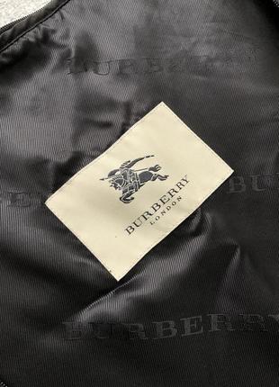 Оригинальный шерстяной подклад burberry london wool black7 фото