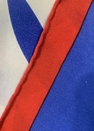 Роскошный эксклюзивный коллекционный редкий шелковый платок gres paris взлетающая птица8 фото