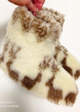 Чуні жіночі теплі домашні капці валянки на овчині для будинку зимові 36-41