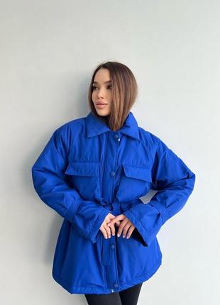 Стильна зимова куртка oversize6 фото