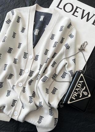 Кардиган кофта в стилі burberry