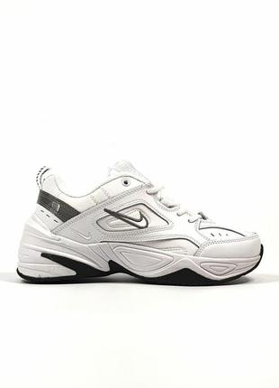 Nike m2k tenko кроссовки кожаные белые 41-45р4 фото