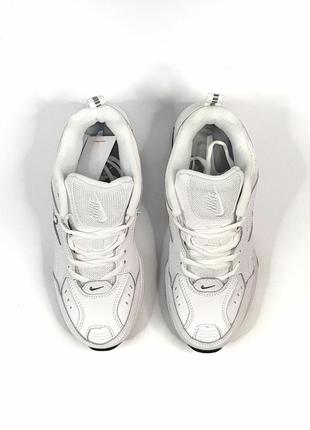 Nike m2k tenko кроссовки кожаные белые 41-45р7 фото