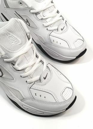 Nike m2k tenko кроссовки кожаные белые 41-45р5 фото