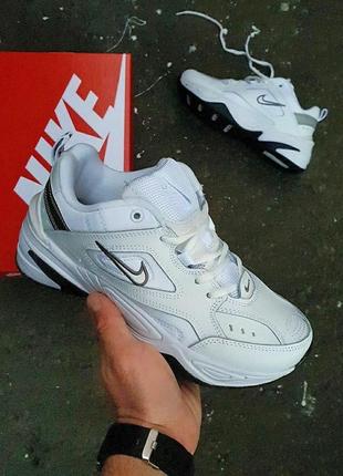 Nike m2k tenko кроссовки кожаные белые 41-45р1 фото