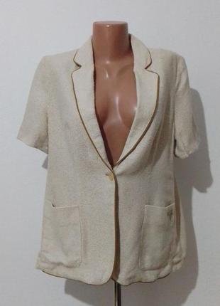 Вінтажний натуральний жакет etienne aigner