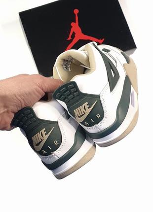 Nike air jordan 4 кроссовки кожаные 41-46р7 фото